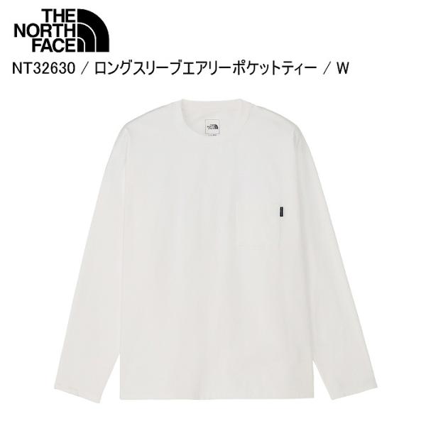 THE NORTH FACE ノースフェイス NT32630 L/S Airy Pocket Tee エアリーポケットティー W ロンティー ロンT 長袖 ロングスリーブ
