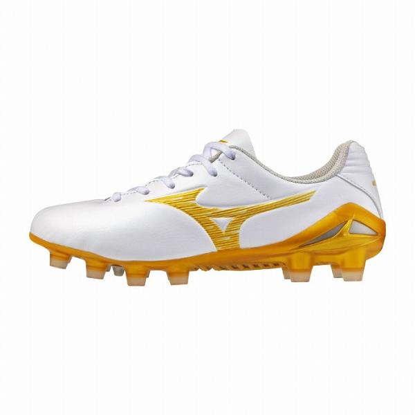 MIZUNO ミズノ モナルシーダ ネオ3 PRO JR(ホワイト×ゴールド) P1GB262050 サッカー ジュニア スパイク MONARCIDA MIZUNO（ミズノ） モナルシーダ ネオ3 PRO JR(ホワイト×ゴールド