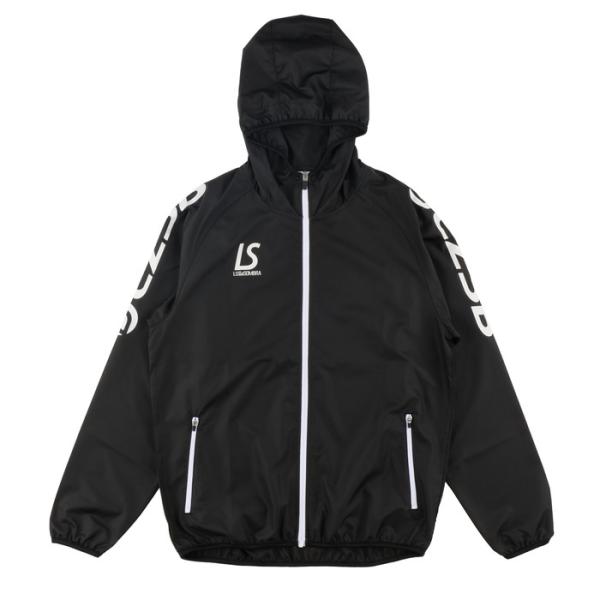 LUZESOMBRA ルースイソンブラ LZSB FULLZIP PISTE JKT L1232109 005BLK ブラック フットサル トレーニングジャケット ルースイソンブラ（LUZ e SOMBRA） LZSB FULLZIP PISTE JKT L1232109
