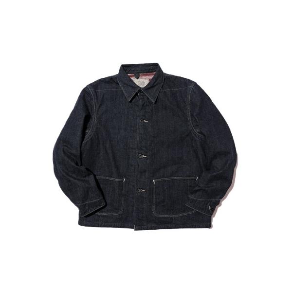 美品　Colimbo 日本製 ソフト　カバーオール インディゴ　Mサイズ コリンボ COLIMBO ジャケット YARD BOSS COVERALL 12OZ SELVADGE DENIM