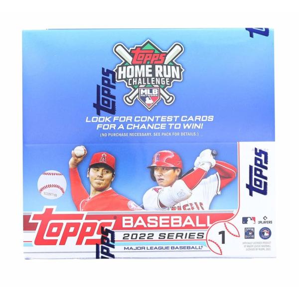 MLB 2022 Topps Series 1 Baseball Retail Box トップス