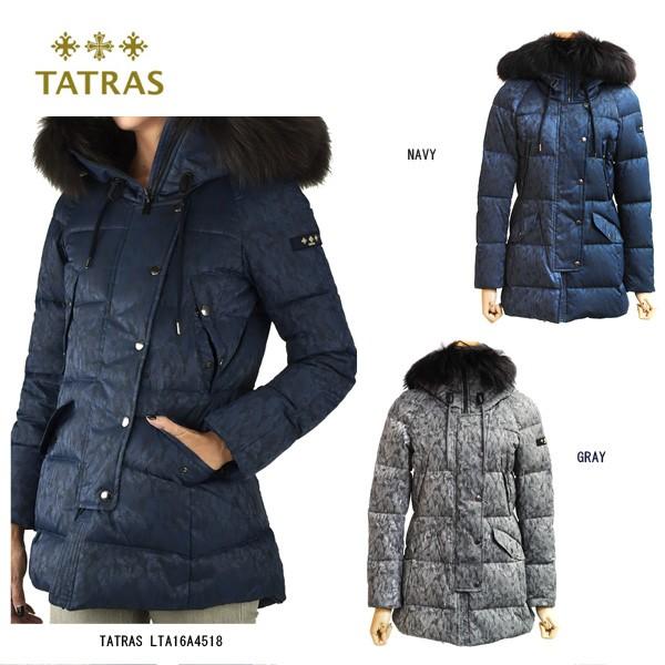 Tatras タトラス レディース Lta16a4518 ダウン コート 迷彩 Gray グレー Navy ネイビー フード ファー Lta16a4518 Mosh Knot 通販 Yahoo ショッピング