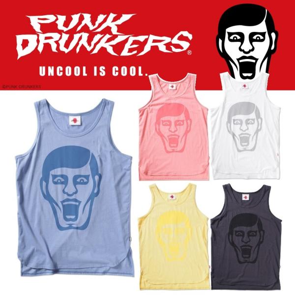 ALGONQUINS アルゴンキン　パンク　punk スカル　タンクトップ 赤黒 ALGONQUINS アルゴンキン パンク punk スカル タンクトップ 赤黒