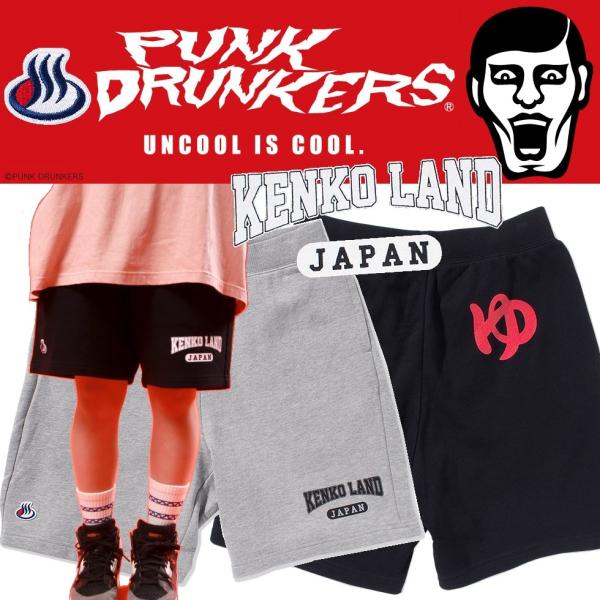 PUNK DRUNKERS PUNKDRUNKERS 健康ランドスウェットショーツ