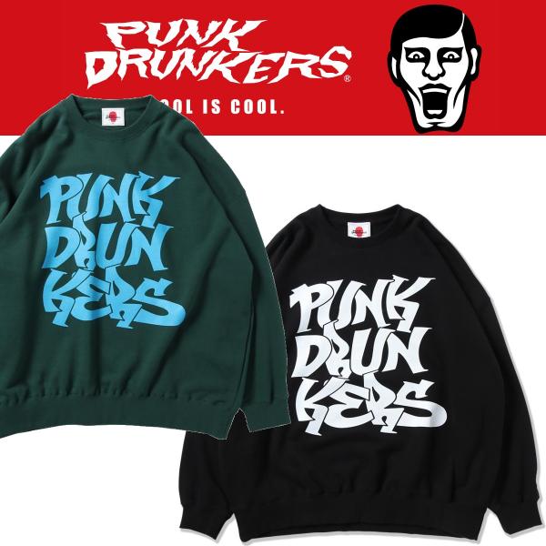 PUNK DRUNKERS PUNKDRUNKERS BIGロゴBIGトレーナー パンク