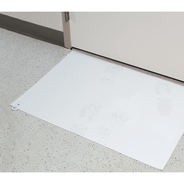 MAT194　ピグ　スティッキーステップマット　30シート　91cm*46cm　灰色 沖縄・離島発送不可