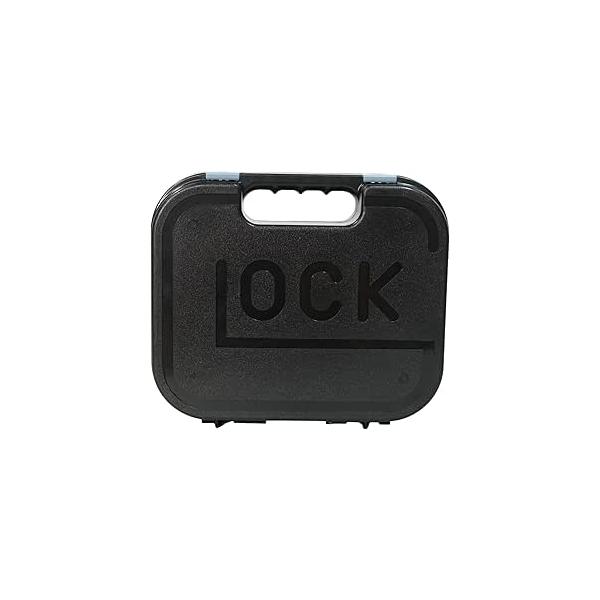 【ZepoR】G17/G19対応！ウレタンフォーム内蔵 グロックタイプ ハードガンケース｜軽量×高耐久×高密着でハンドガンをしっかり保護  (ブラック) WA1003-BK