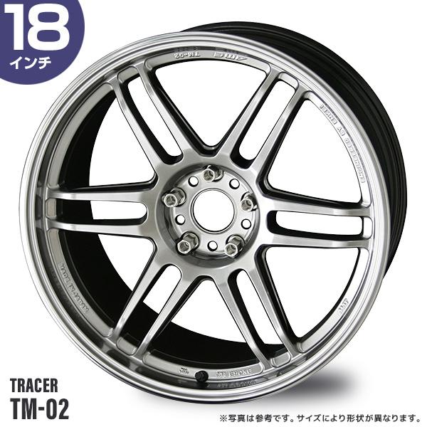 共豊 AME トレーサー TM-02 18インチ 9.5J 22 5-114.3 ハイパー