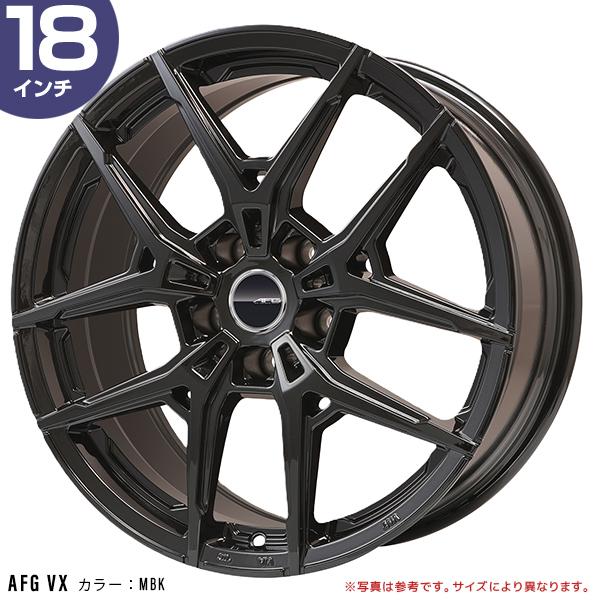 ビッグウェイ AFG VX 18インチ 7.5J 51 5-112 マットブラック 1本 | BIGWAY ホイール M14X1.25 BMW ドレスアップ 輸