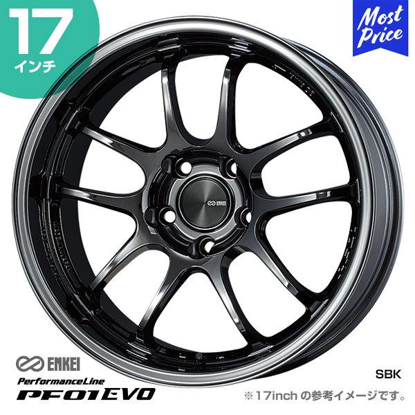 ENKEI GPC ptH[}XC PF01 EVO s[Gt [ G{ 17C` 9.5J 35/22/12/0 5-114.3 SBK zC[1{