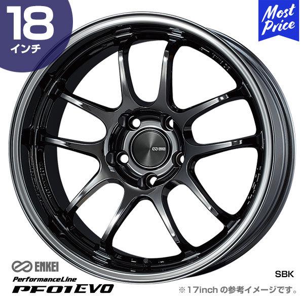 ENKEI GPC ptH[}XC PF01 EVO s[Gt [ G{ 18C` 9.0J 45/35/25 5-114.3 SBK zC[1{