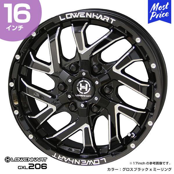 LOWENHART GXL206 [xn[g W[GbNXG 206 16C` 6.5J 38 6-139.7 zC[1{ AME L X|[N nCG[X