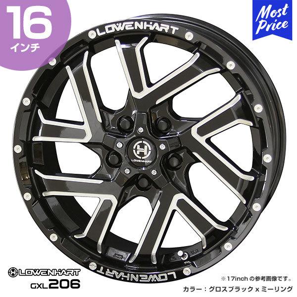 LOWENHART GXL206 [xn[g W[GbNXG 206 16C` 7.0J 38 5-114.3 zC[1{ AME L X|[N SUV V^RAV4 fJD:5