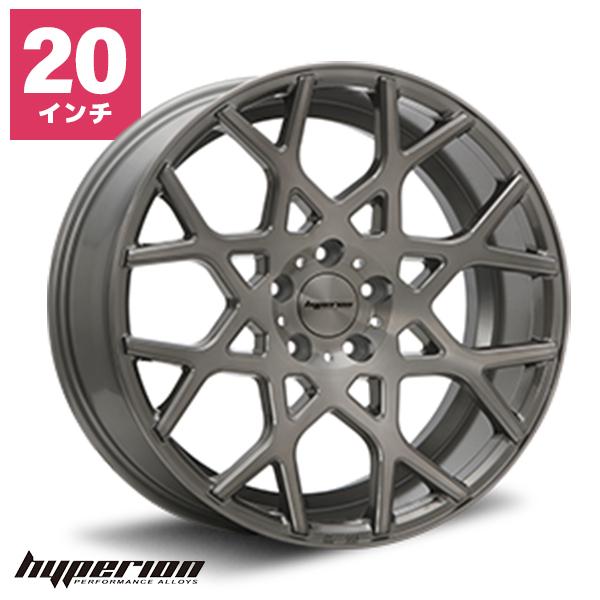20インチ +40 ハイペリオンホイールセット シバタタイヤ MLJ ハイペリオン CVZ 20インチ 9.5J 40 5-114.3 ホイール1本 チタン