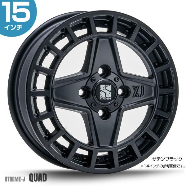 MLJ エクストリームJ XTREME-J クアッド QUAD 15インチ 4.5J 45 4-100