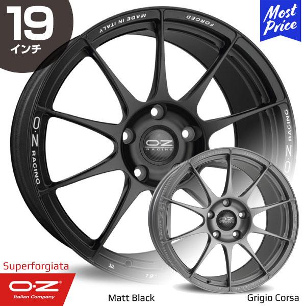 OZ Atelier Forged オーゼット アテリア フォージド スーパーフォージアータ 19インチ 9.0J 40 5-114 グリジオコルサ マットブラ
