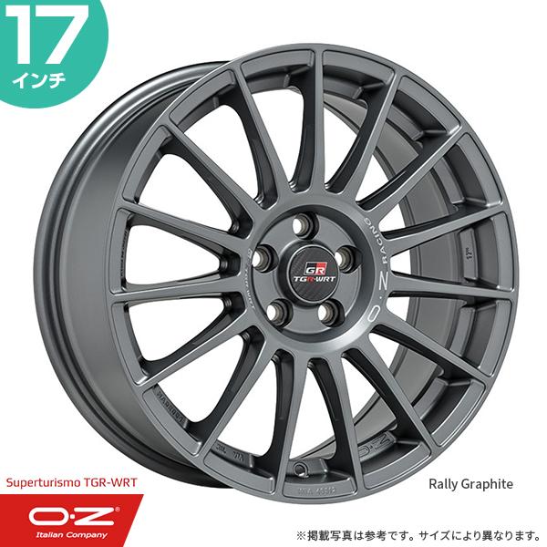 OZ Racing スーパーツーリズモ TGR-WRT 17インチ 7.5J 44 5-100 ラリー 