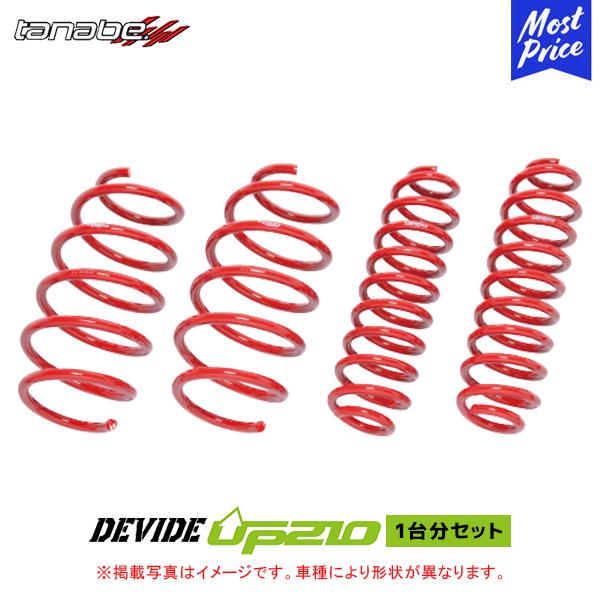 TANABE タナベ リフトアップスプリング DEVIDE UP210 1台分 CX TANABE タナベ リフトアップスプリング DEVIDE UP210 1台分 CX