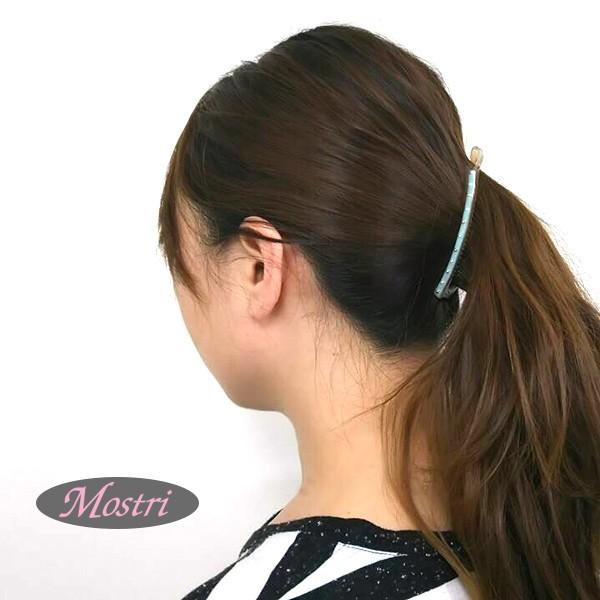 バナナクリップ エポドット ミント 細め ヘアクリップ ヘアアクセサリー 髪留め レディス 6 ヘアアクセサリー モストリ 通販 Yahoo ショッピング
