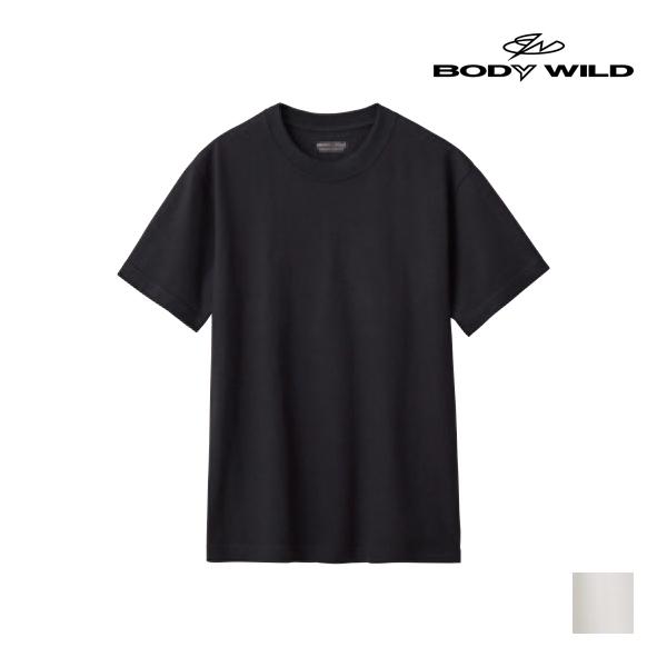BODYWILD ボディワイルド 持続消臭 クルーネックTシャツ 半袖丸首 