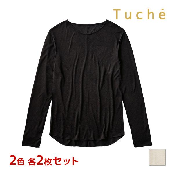 Tuche 2色2枚ずつ 4枚セット トゥシェ シアートップス オーバーサイズ