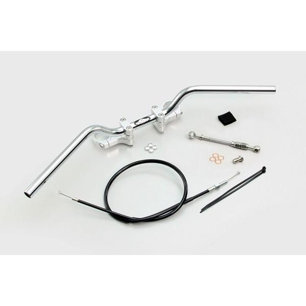 HURRICANE バーハンドルKIT(BMコンチ2型/シルバー)/YZF-R25 HURRICANE バーハンドルKIT(BMコンチ2型/シルバー)/YZF-R25