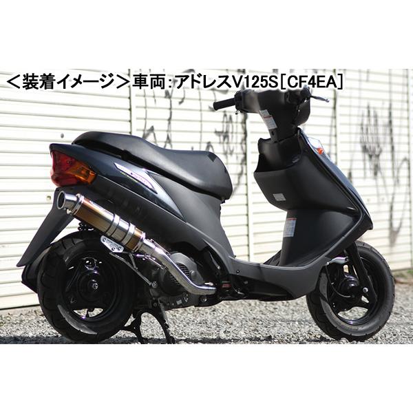 REALIZE Blink Ti（ブリンク チタン） マフラー /アドレスV125S（09  