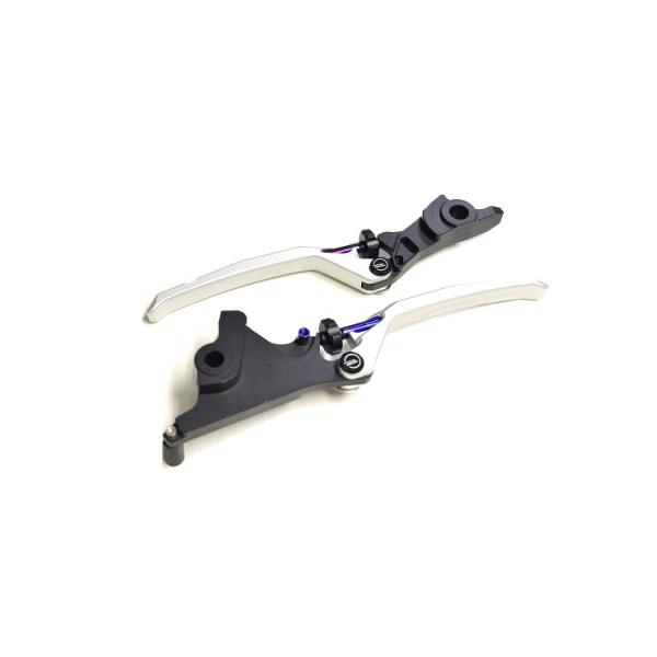 KN企画 AR APEXX 調整式ブレーキレバー左右セット（シルバー