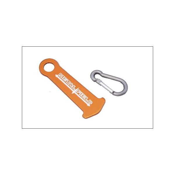 ■詳細■○カラー：オレンジ○カラナビ付属○ラチェットチンストラップ用▲注意点▲※製品はアルマイト処理につき画像の色合いとは異なる場合があります。※通常のベルトループタイプには使用できません。※ヘルメットロックを使用しやすくする補助的なアイテ...