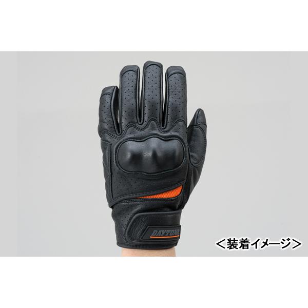 DAYTONA（デイトナ） ゴートスキンパンチングメッシュグローブ