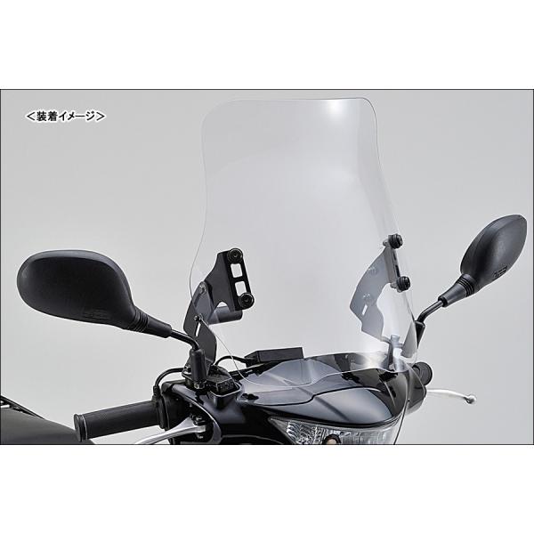 DAYTONA ウインドシールドRS（クリア）/アドレスV125（10年8月-）[L0/CF4MA] 94888