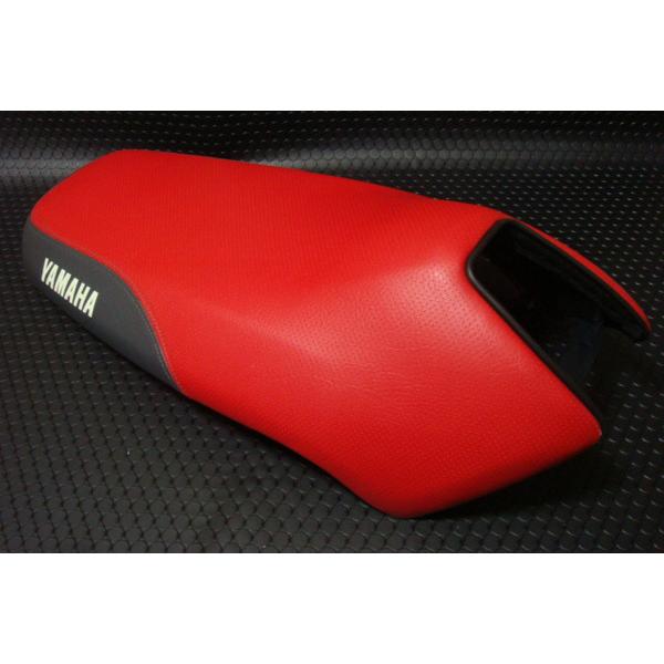 最終値下げ bw's125 純正シート 新品 KN企画 純正シート（レッド/ブラック）YAMAHA純正/BW'S125