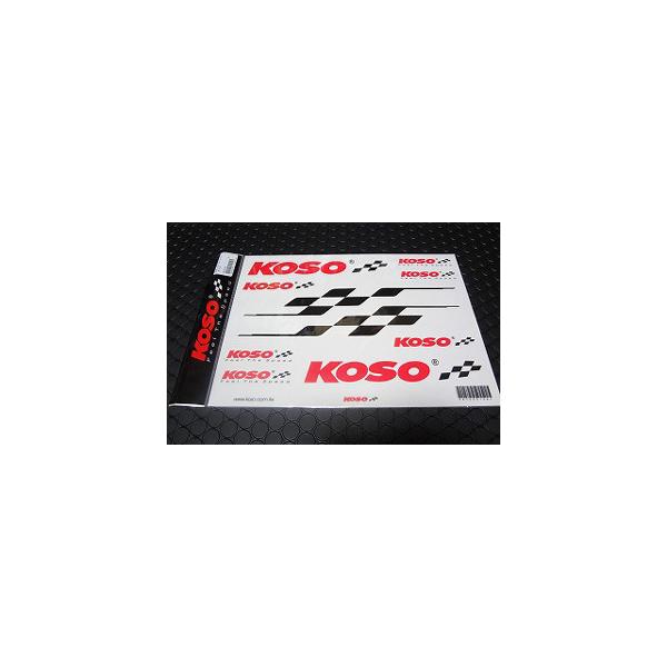 KN��� KOSO �X�e�b�J�[�Z�b�g�i�N���A�[�j 210mm×300mm KS-ST-01-C