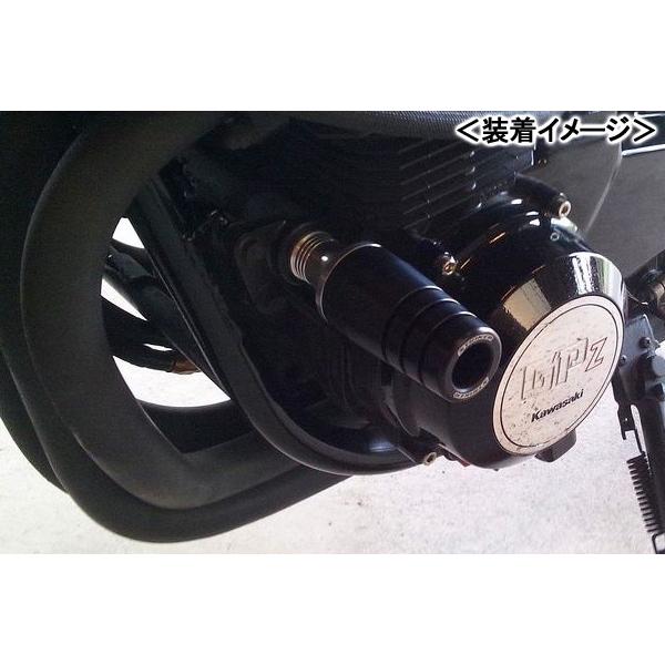 STRIKER ガードスライダー/GPZ750F SS-GS03A-F1 : バイクパーツMotoJam