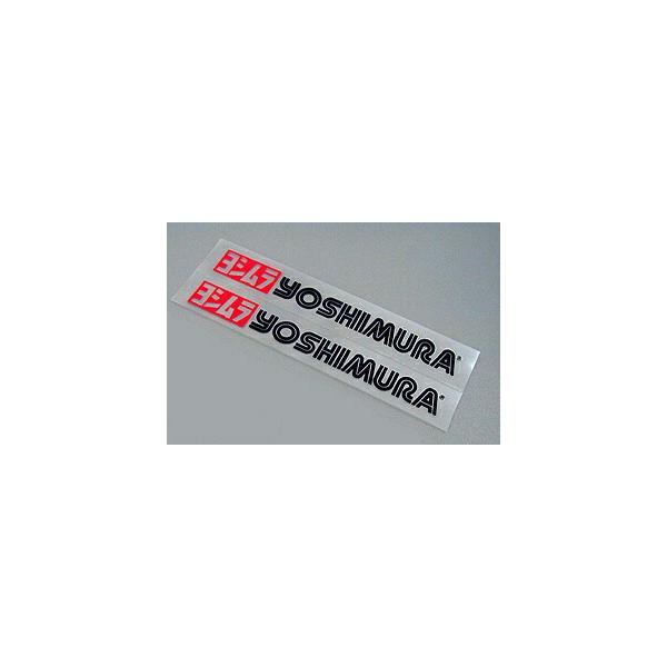 YOSHIMURA ヨシムラ ヨシムラプリンタックステッカー カラー：赤×黒