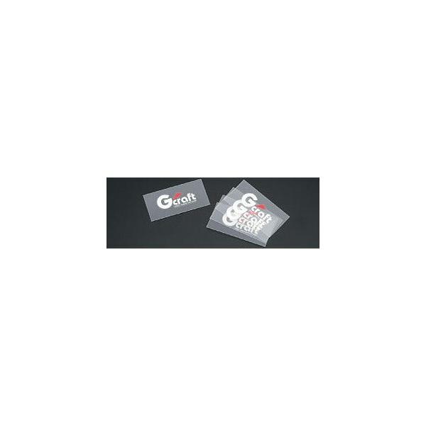 【ネコポス対応】G-Craft ステッカー（ホワイト） 39353