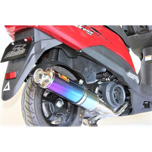 リアライズ アドレス125(DT11A)22Racing SUSマフラー
