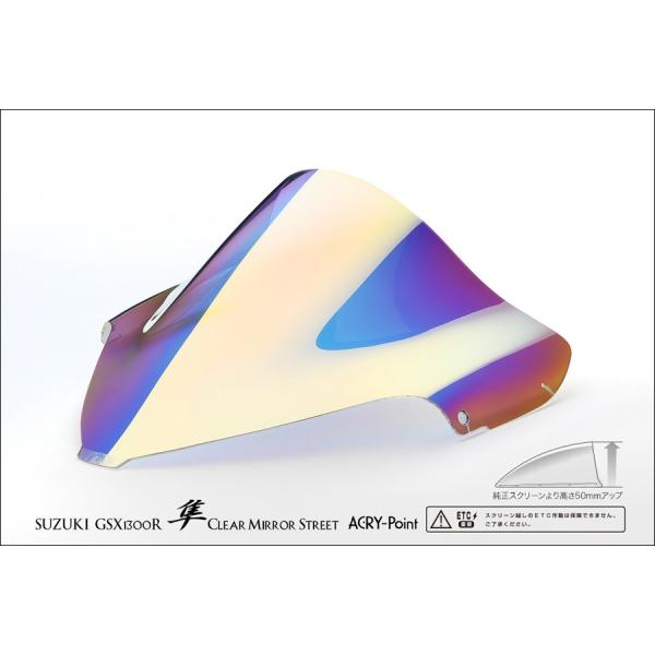ACRYPOINT GSX1300R  i08-13Nj Xg[g^CvXN[ iNA~[j 180001