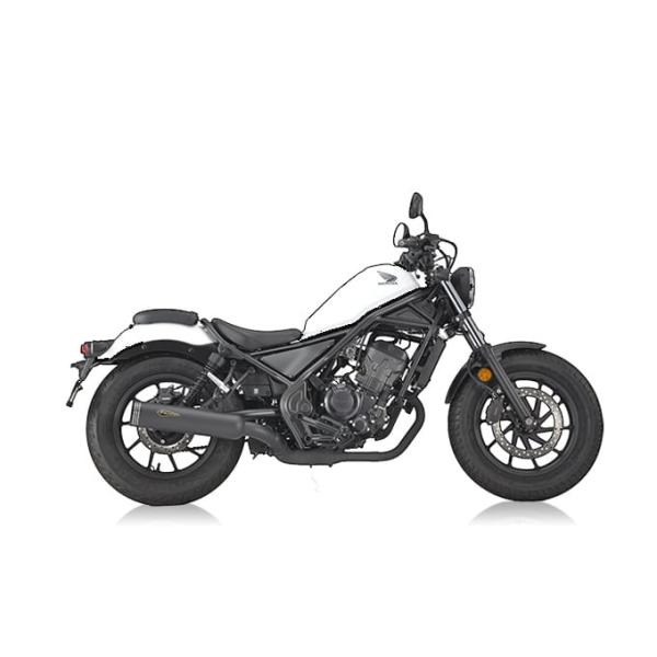 r’s gear Rebel250 ［8BK-MC49］ （23年-） ワイバン クラシック スリップオン マフラー ブラックエディション MH55-03CB