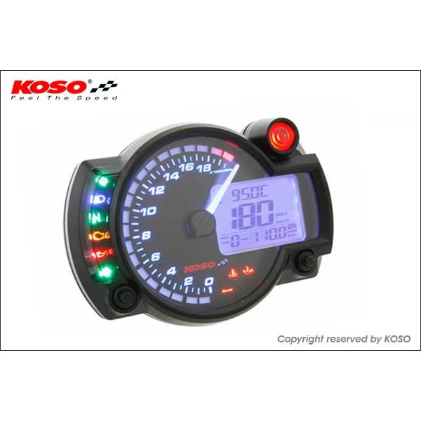 KN企画 KOSO RX2N+ LCDマルチメーター バックライト8色(0 KN企画 KOSO RX2N+ LCDマルチメーター バックライト8色(0