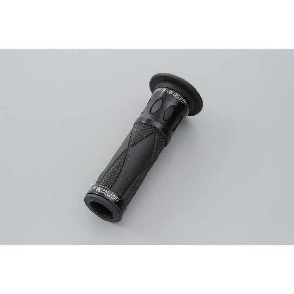 DAYTONA PROGRIP �X�^���_�[�h�^�C�v #728 �X�^���_�[�h���o�[�E�A���~�����O�^�C�v�i�u���b�N/�u���b�N�j�G���h�ђ� 122mm 98091