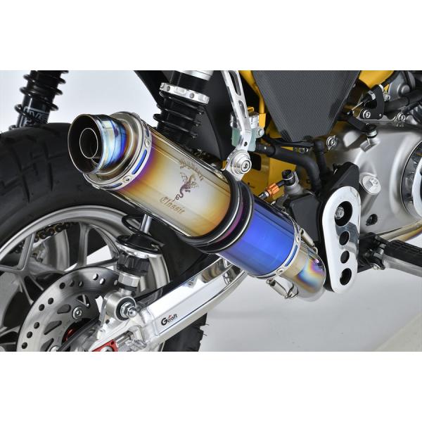 モンキー125 Gcraft r’s gear　ワイバンクラシックマフラー GILD design（ギルドデザイン） G-Craft モンキー125 ［JB02］ Gcraft