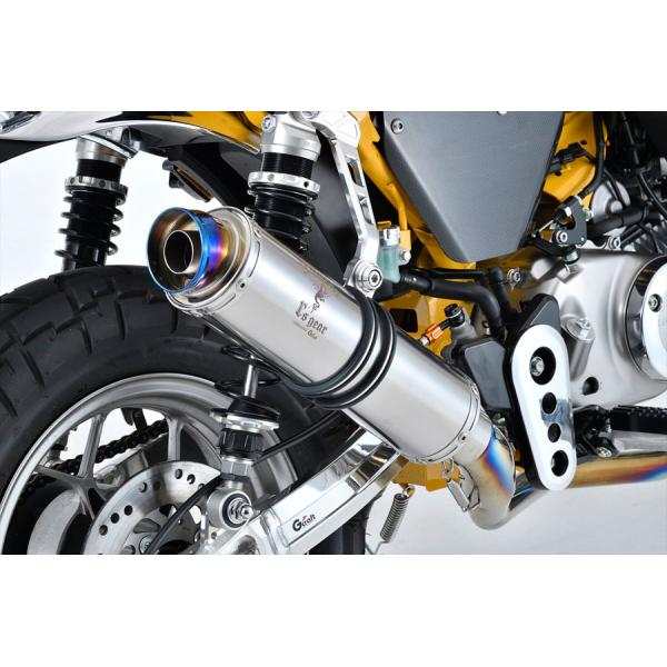 モンキー125 Gcraft r’s gear　ワイバンクラシックマフラー GILD design（ギルドデザイン） G-Craft モンキー125 ［JB02］ Gcraft