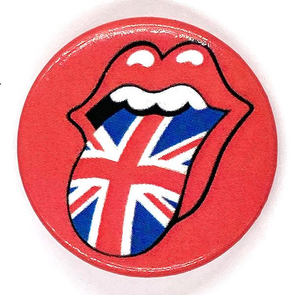 ローリング・ストーンズ リップス アンド タン ロゴ ピンバッジ The Rolling Stones Lips and Tongue Logo  Pin 舌と唇 Music Rock