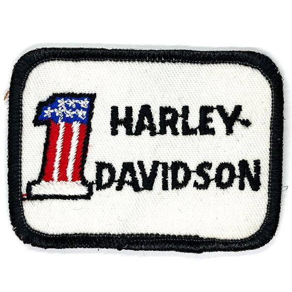 ハーレー・ダビッドソン ナンバーワン ビンテージ パッチ Harley