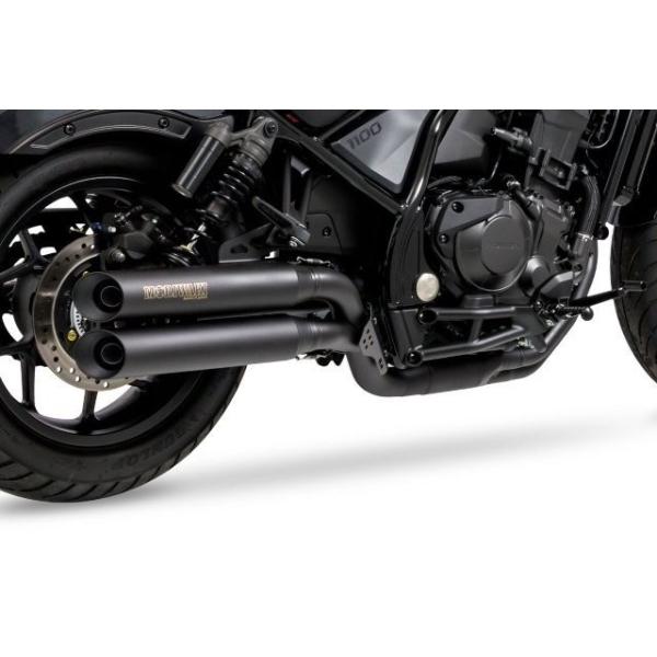 REBEL1100 モリワキ 01810-401T5-10 フルエキマフラー モリワキ モリワキエンジニアリング MORIWAKI フルEX CROSS TWIN BLK