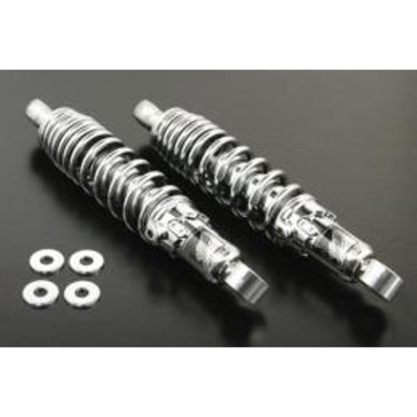 SP武川リアショックアブソーバー(265mm/クロムメッキ/2本入) スペシャルパーツ武川 在庫有り SP武川 SPタケガワ リアショック