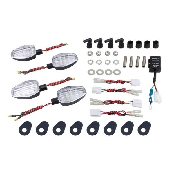 メーカー在庫あり】 ポッシュ POSH ウインカーセット ホンダ ライト