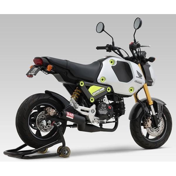 ヨシムラ（YOSHIMURA） マフラー HONDA グロム 機械曲ストレート762
