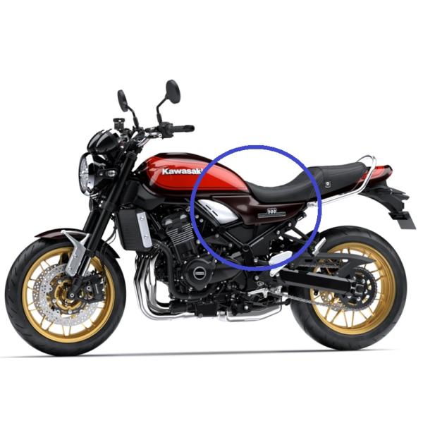【新車外し】Kawasaki Z900RS 純正サイドカバー moto-occ_14041-5105-18a